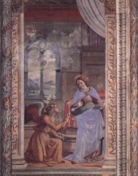  ghirlandaio - l’Annonciation Renaissance Florence Domenico Ghirlandaio